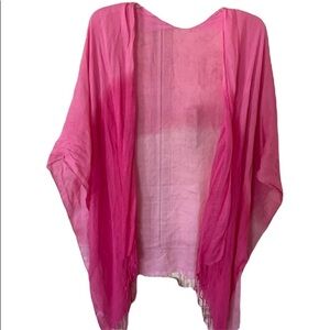 Krazy Kat ombré pink soft/light wrap 100% viscose